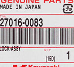 Genuine Kawasaki Lock Assembly Part Number - 27016-0083
