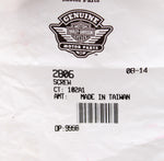 Genuine Harley-Davidson Screw Part Number - 2806 (Pack of 2)