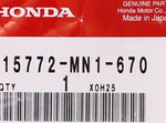 Honda CLIP B Part Number - 15772-MN1-670