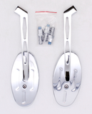 Oval Rear View Mirror Part Number - 56-9802