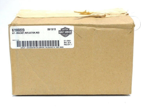 Harley-Davidson Reflector Bracket Kit, Red Part Number - 67900223