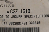 Genuine Jaguar Hexagon Screw Part Number - C2Z1519