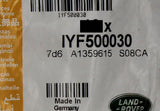 Genuine Land Rover Washer Part Number - IYF500030
