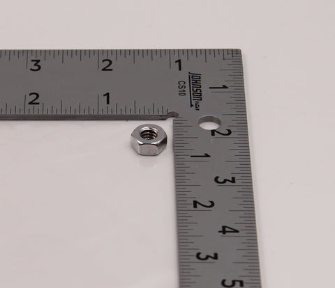 Chrome Plated Hex Nut Part Number - 94041-90T (Pack Of 6) For Harley-Davidson