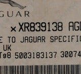 Genuine Jaguar Stowage Support Part Number - XR839138AGD