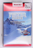 Pepper Fleece  Women's Zip-T Black Large PN PF4612