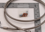 Braided Stainless Brake Line Kit Part Number - 1741-4193 For Harley-Davidson