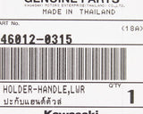 Kawasaki Lower Holder Handle Part Number - 46012-0315
