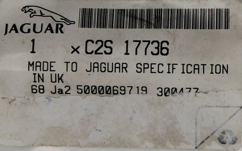 Genuine Jaguar Retaining Clip Part Number - C2S17736