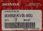 Genuine Honda Circle Clip Part Number - 90652-KVB-900