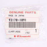Kawasaki 92170-1091 Hose Clamp Nos Pn92170-1091