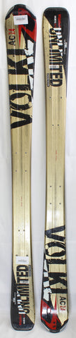 Volkl Unlimited AC 7.4 Flat Skis - 128 cm Used