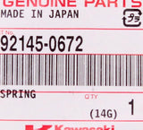 Kawasaki SPRING PN 92145-0672