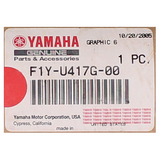 Genuine Yamaha Graphic 6 Part Number - F1Y-U417G-00-00