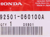 Genuine Honda Bolt Part Number - 92501-06010-0A