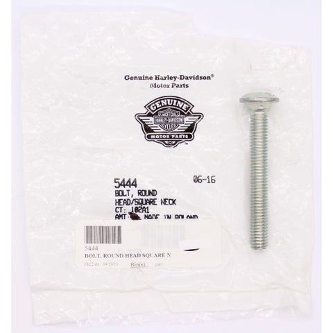 Harley-Davidson Round Head/ Square Neck Bolt Part Number - 5444