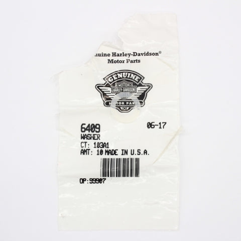 Harley-Davidson Washer Part Number - 6409