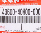 Genuine Suzuki Footrest Assembly Part Number - 43600-40H00
