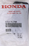 Honda Plate Nut (6MM) Part Number - 67314-HL3-A00