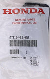Honda Plate Nut (6MM) Part Number - 67314-HL3-A00