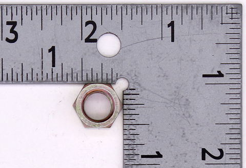 Hex Nut (Electrum) Part Number - 7542401 For Polaris