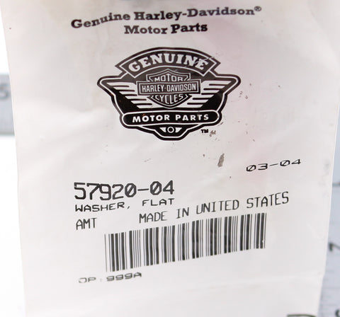 Genuine Harley-Davidson Flat Washer Part Number - 57920-04