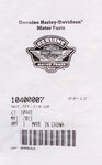 Harley-Davidson Tee Nut 1/4-20 Part Number - 10400007