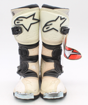 Alpinestars Tech 6S White Riding Boots (Used) Us 11 Part Number - Tech 6 S W 11
