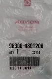 Genuine Honda Flange Bolt Part Number - 96300-0801200
