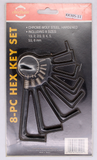 Chieftain 8-Piece Hex Key Set Part Number - 4200-327