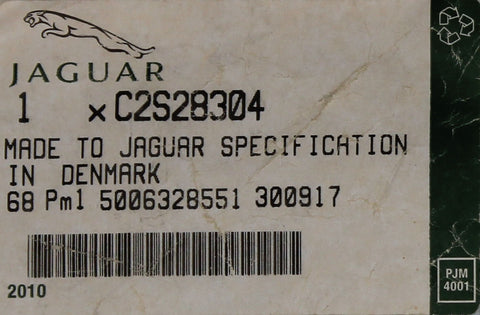 Genuine Jaguar Grease Part Number - C2S28304