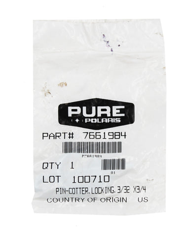 Genuine Polaris Locking Cotter Pin Part Number - 7661984