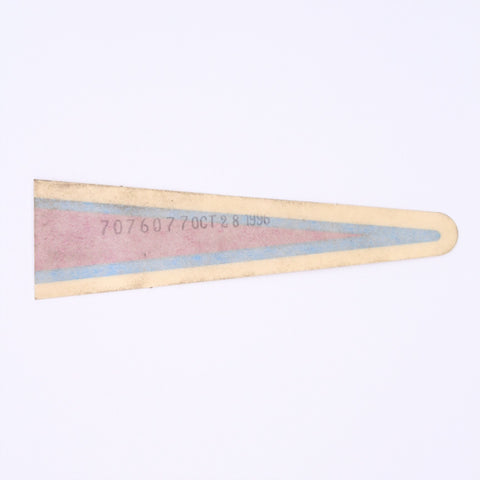 Polaris Blue and Red Triangular Decal PN 7076077