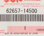 Genuine Suzuki Stopper Ring   Part Number - 62657-14500