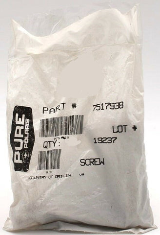 Genuine Polaris Screw Part Number - 7517938 (Pack of 8)