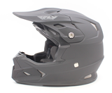 Fly Racing Toxin Matte Black Helmet Size X-Small Part Number - 73-8525XS