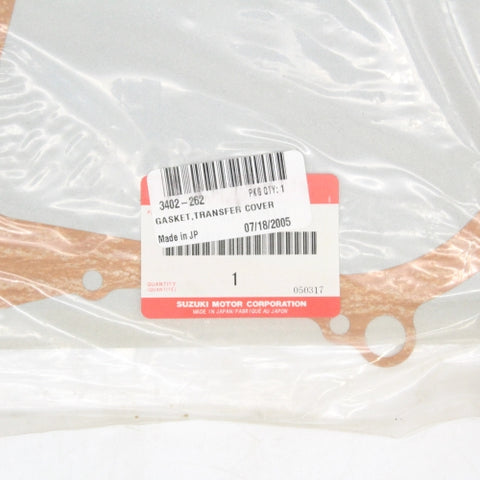 Suzuki Gasket, Transfer Cover Part Number - 3402-262