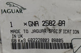Genuine Jaguar Sill Link Part Number - GNA2582BA