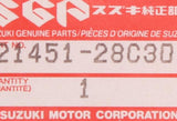 Genuine Suzuki Clutch Plate (Pack of 2) Part Number - 21451-28C30