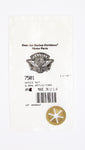 Harley-Davidson Bag Reflector Speed Nut Part Number - 7901