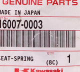 Genuine Kawasaki Seat Spring Part Number - 16007-0003