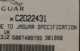 Genuine Jaguar Trim Clip Part Number - C2D22431