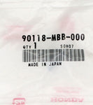 Genuine Honda Special Bolt Part Number - 90118-MBB-000