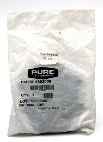 Genuine Polaris Black Fuel Cap Part Number - 2653009