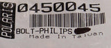 Polaris Bolt PN 0450045 (Pack of 9)