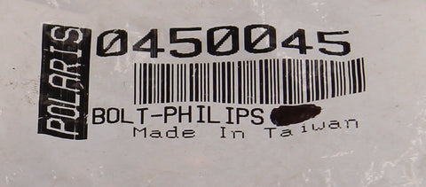 Polaris Bolt PN 0450045 (Pack of 9)