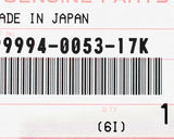 Genuine Kawasaki Tandem Grip Kit Part Number - 99994-0053-17K