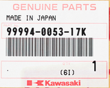 Genuine Kawasaki Tandem Grip Kit Part Number - 99994-0053-17K