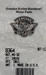 Genuine Harley-Davidson Nut #6-32 Part Number - 8364