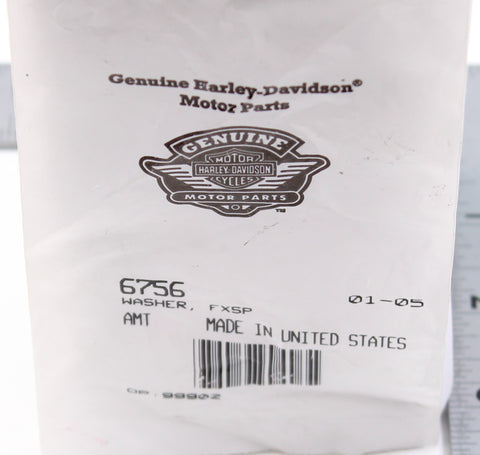 Genuine Harley-Davidson FXSP Washer Part Number - 6756